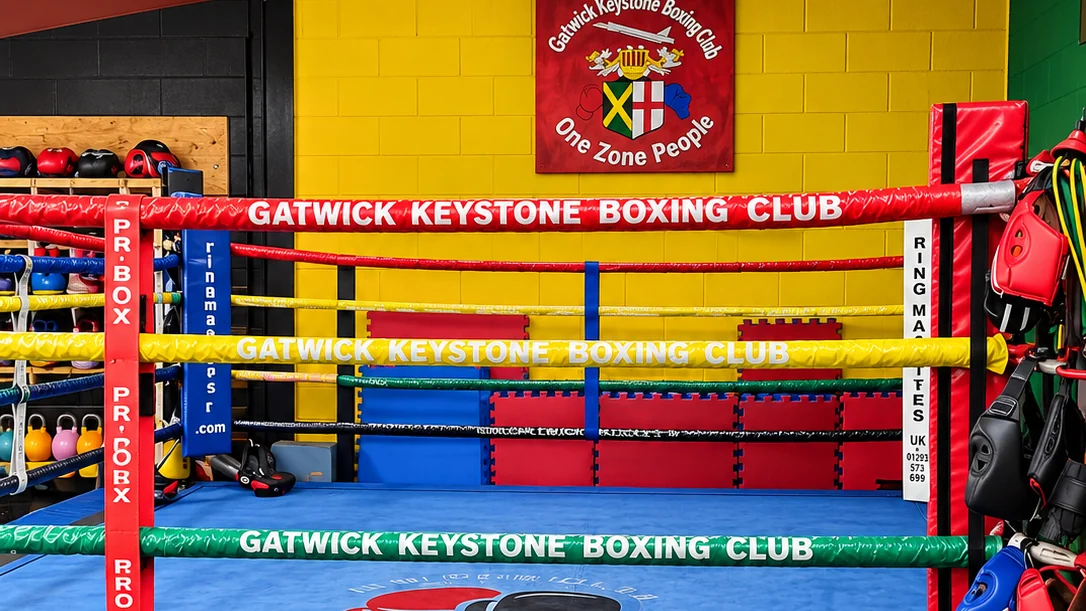 The Gatwick Keystone ring and gym